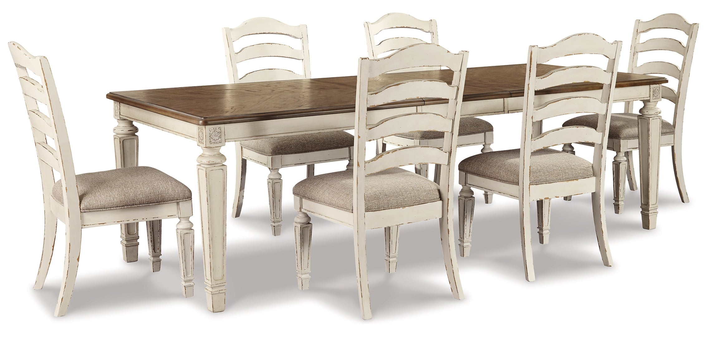 Dining Table and 6 Chairs Type 4