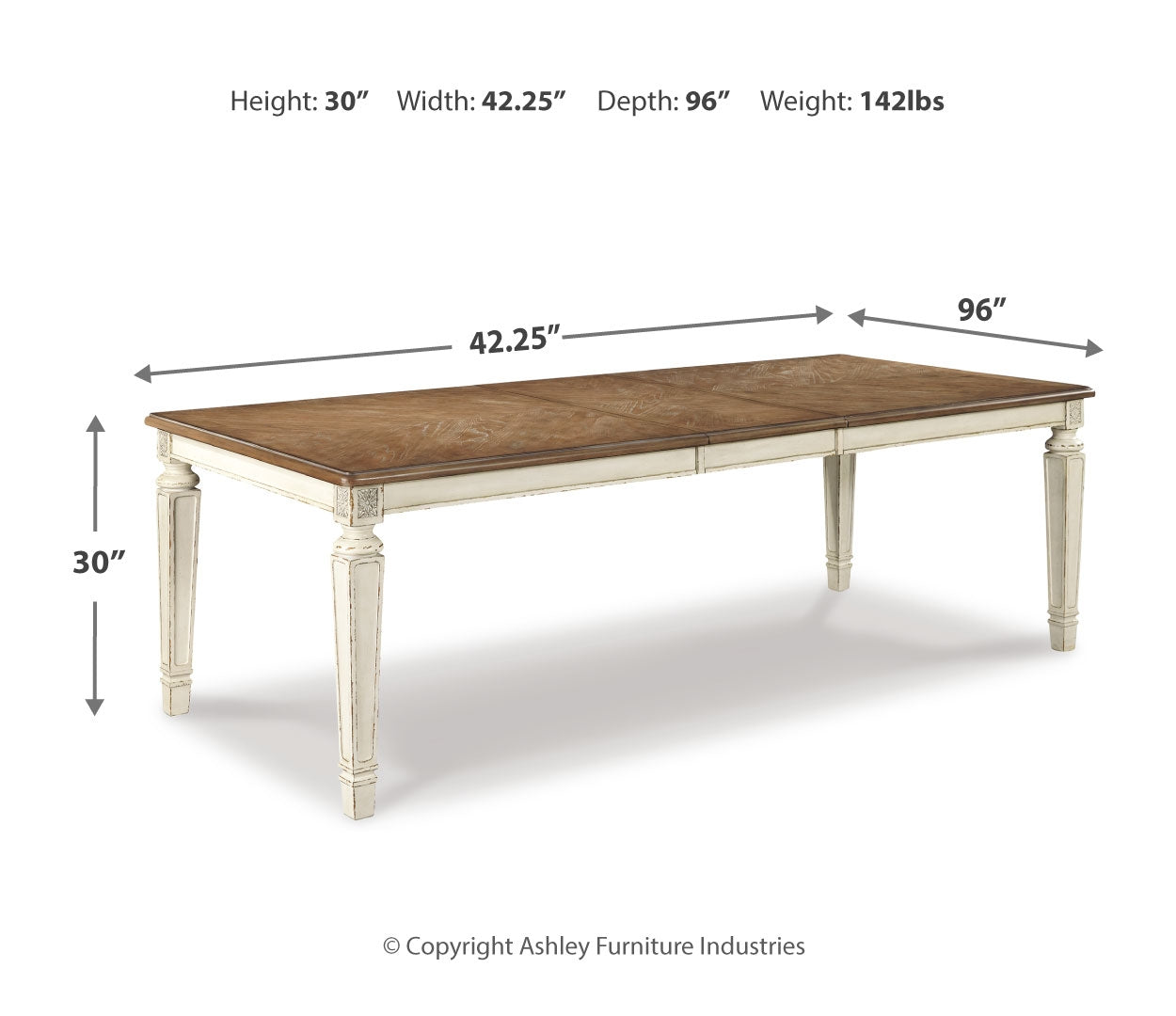 Dining Table and 6 Chairs Type 4