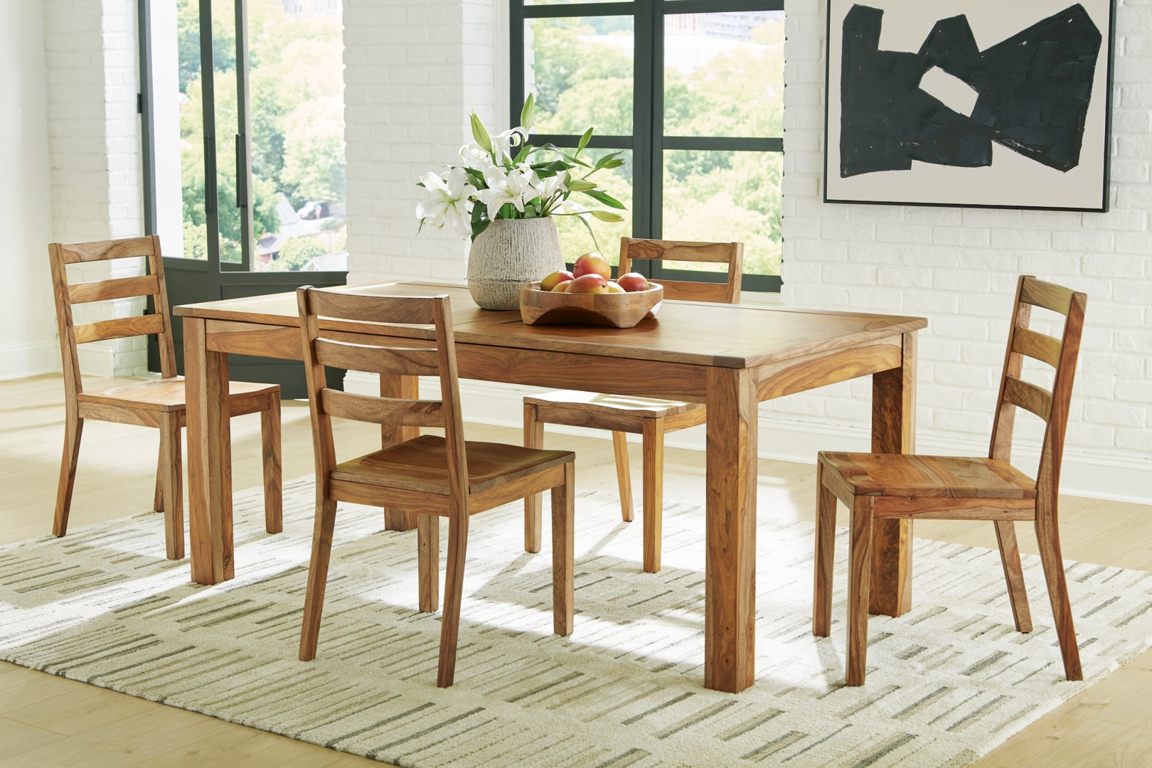 Dressonni Dining Table and 6 Chairs