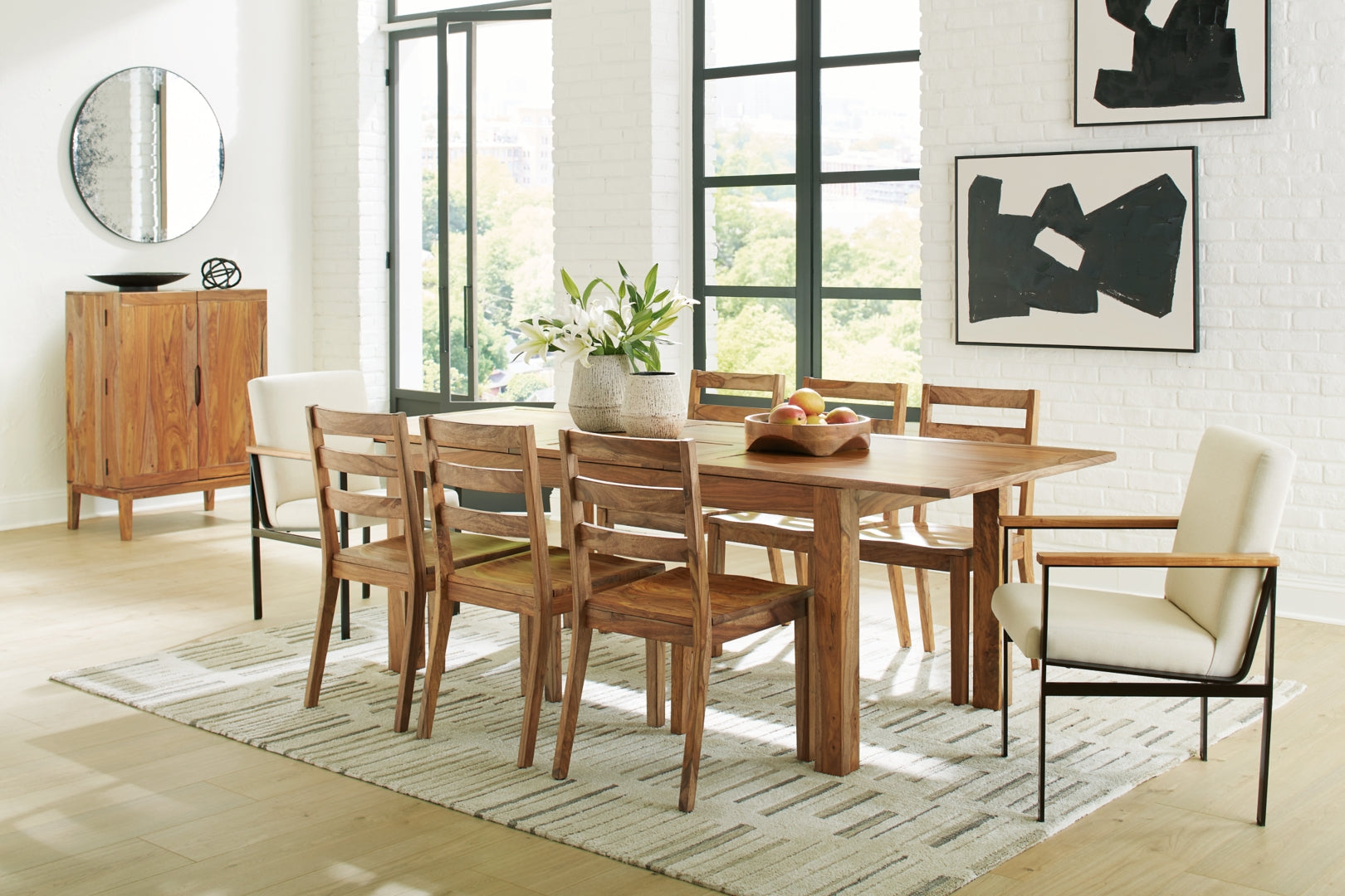 Dressonni Dining Table and 6 Chairs