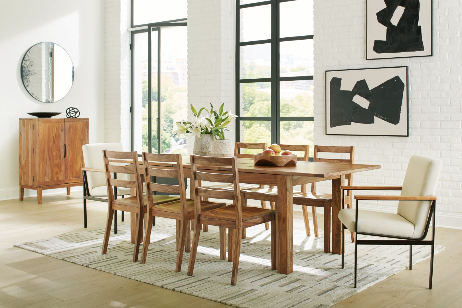 Dressonni Dining Table and 6 Chairs