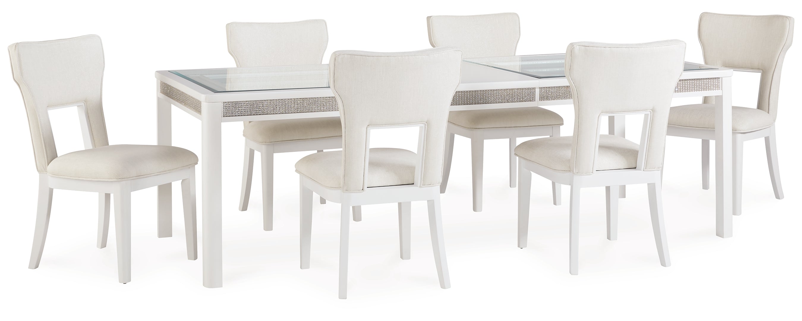 Chalanna Dining Table and 6 Chairs