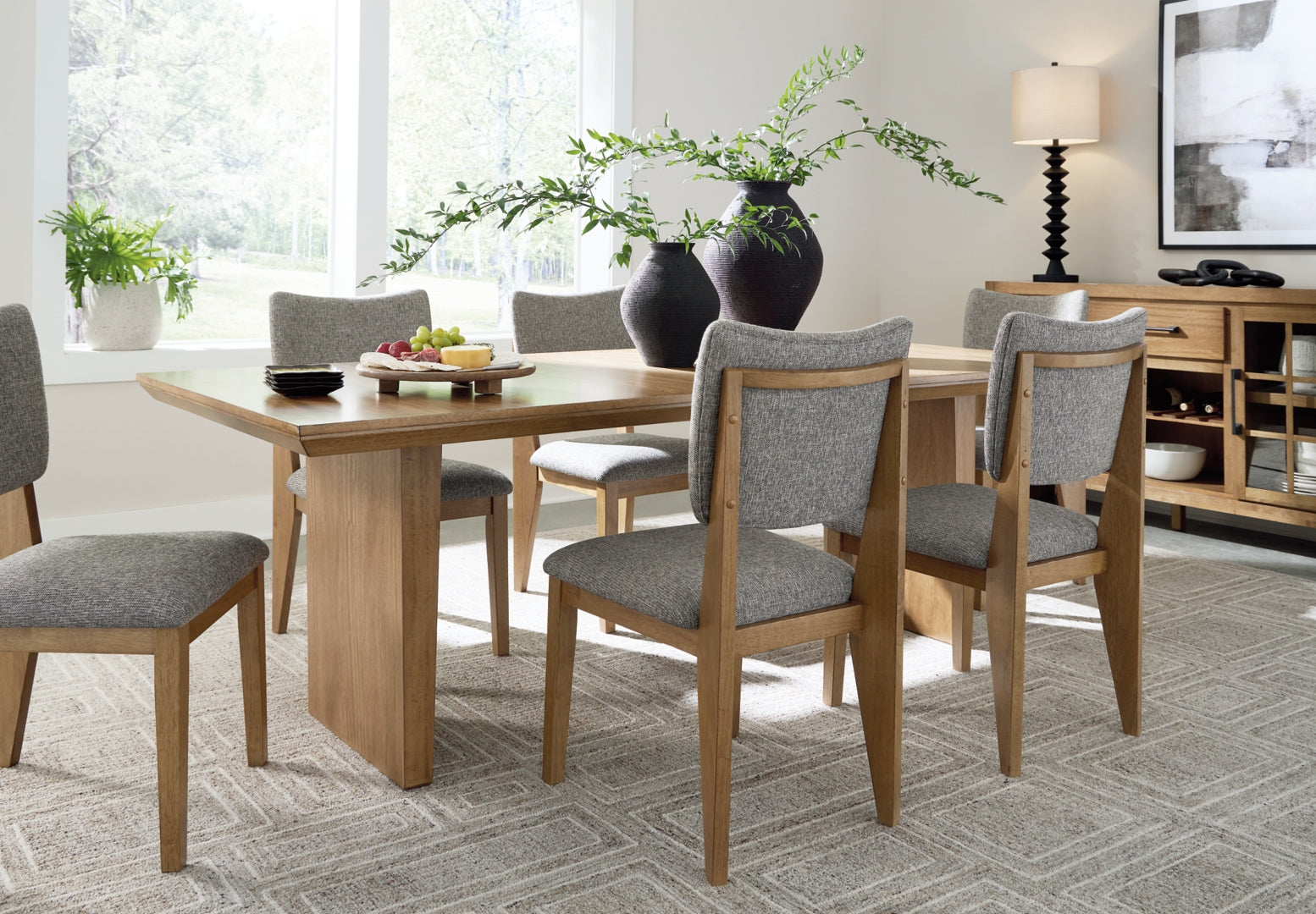 Sherbana Dining Table and 8 Chairs