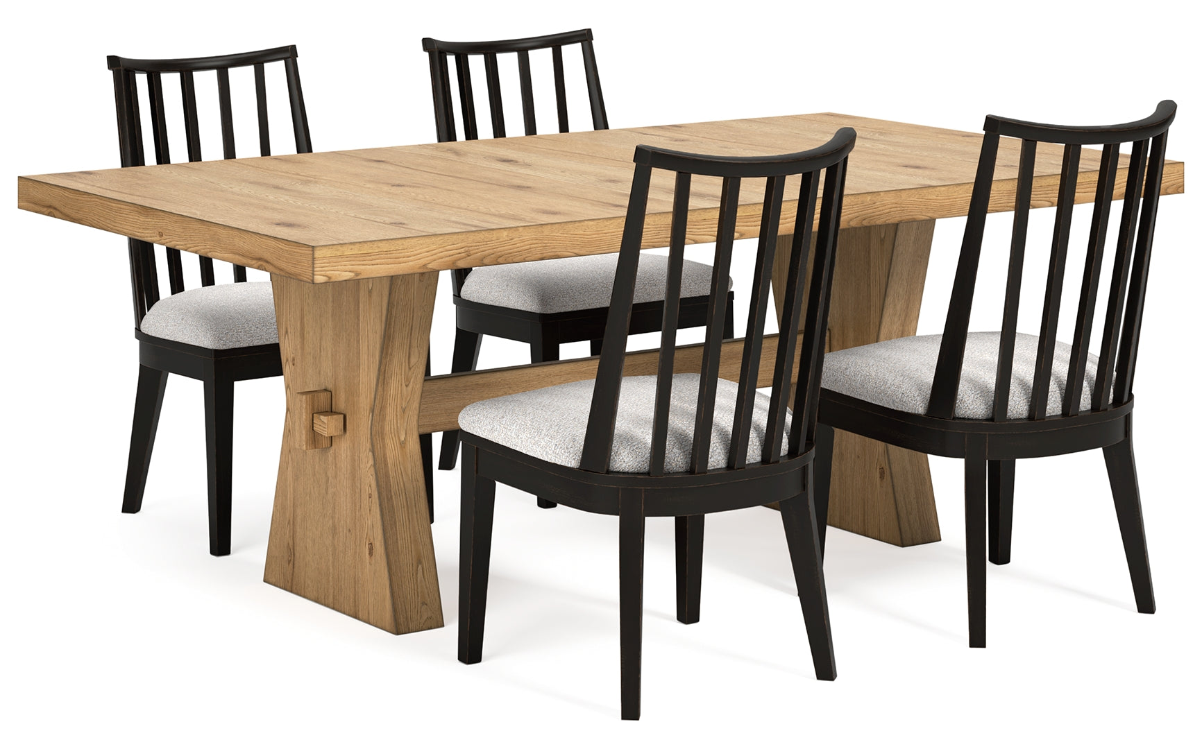 Galliden Dining Table and 4 Chairs