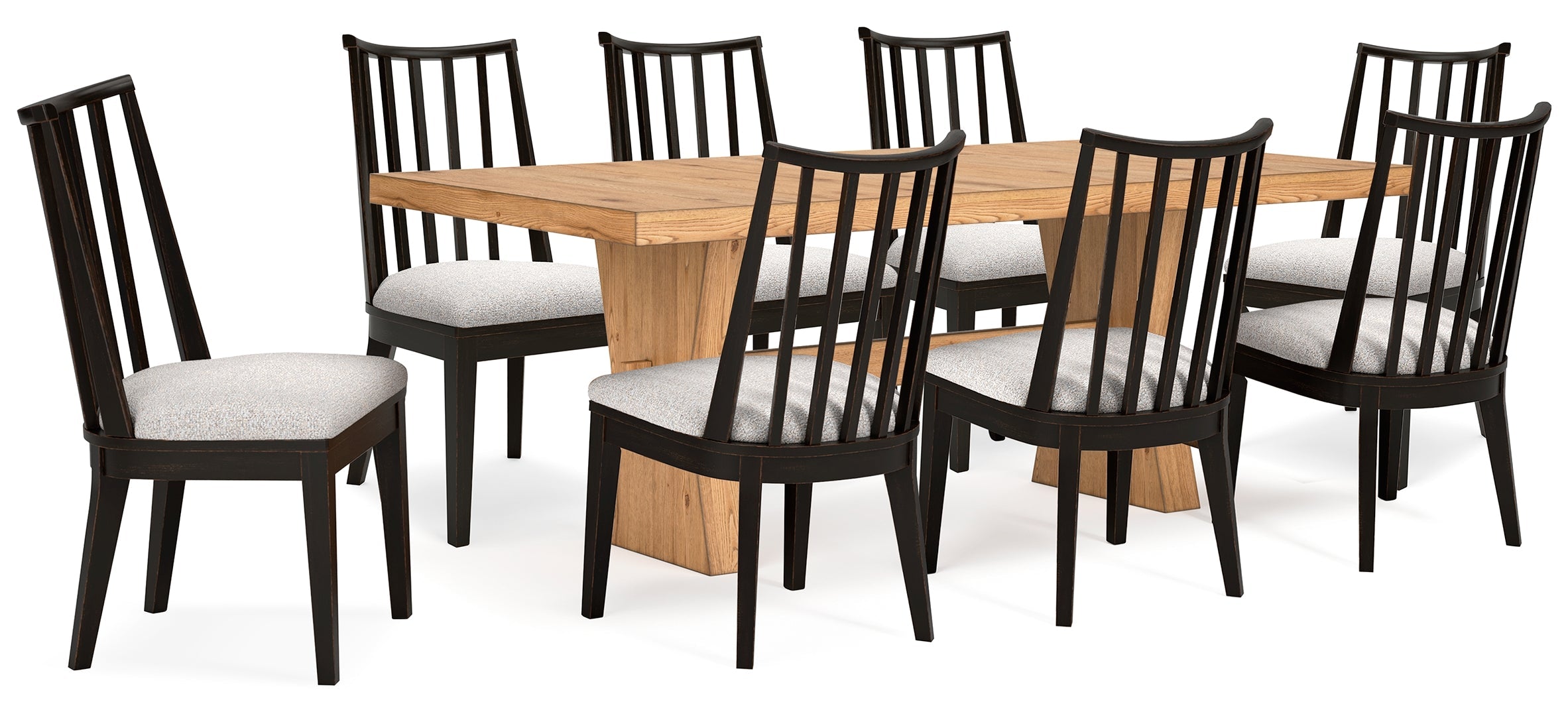 Galliden Dining Table and 8 Chairs