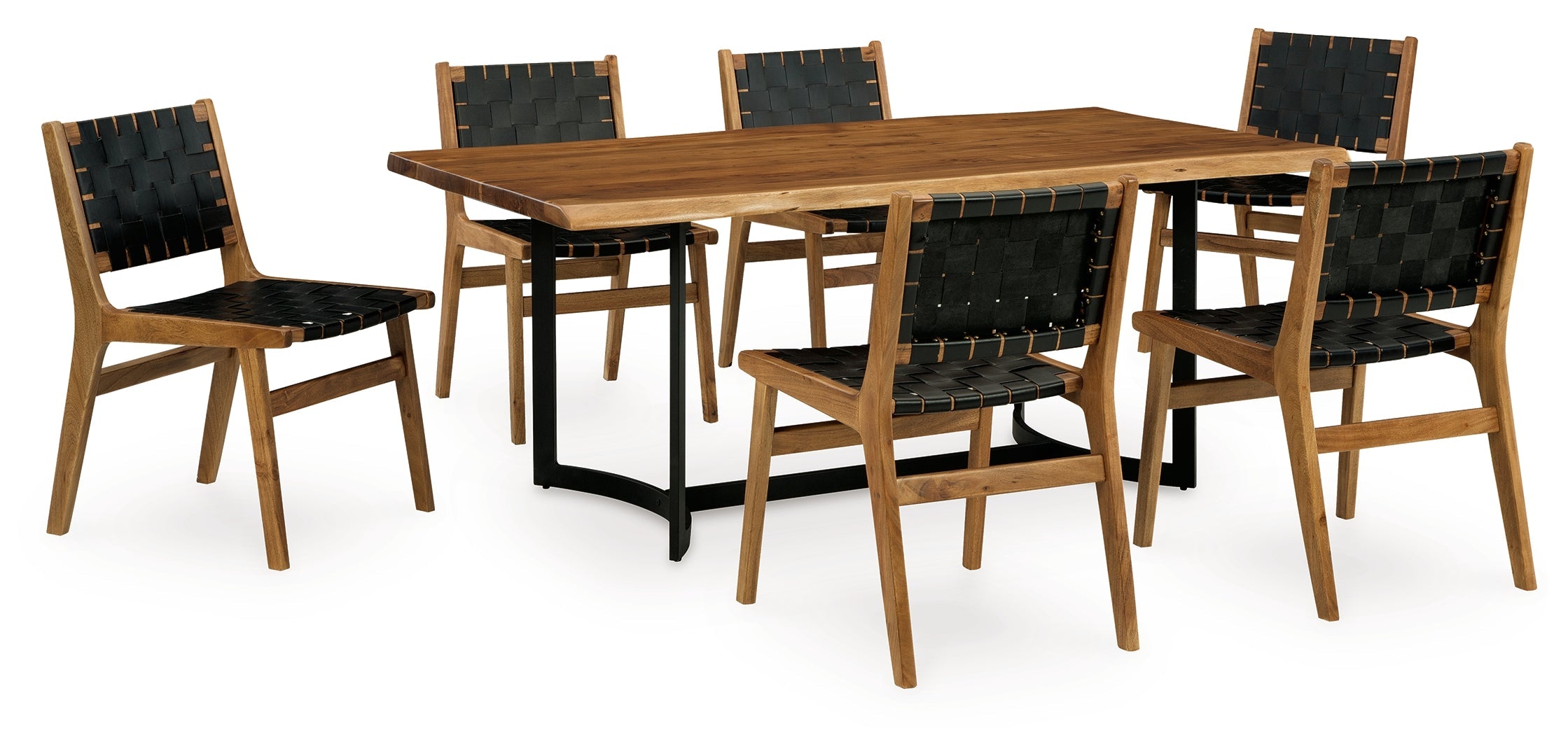 Fortmaine Dining Table and 6 Chairs