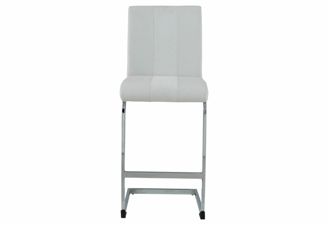 D915 White Bar Stool