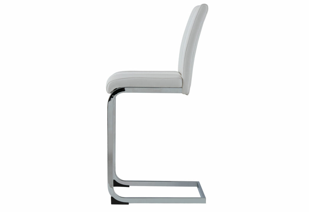 D915 White Bar Stool