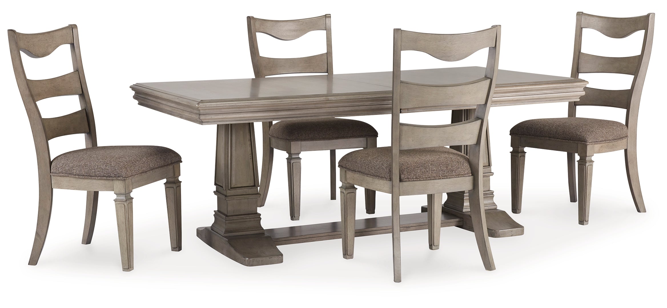 Lexorne Dining Table and 4 Chairs