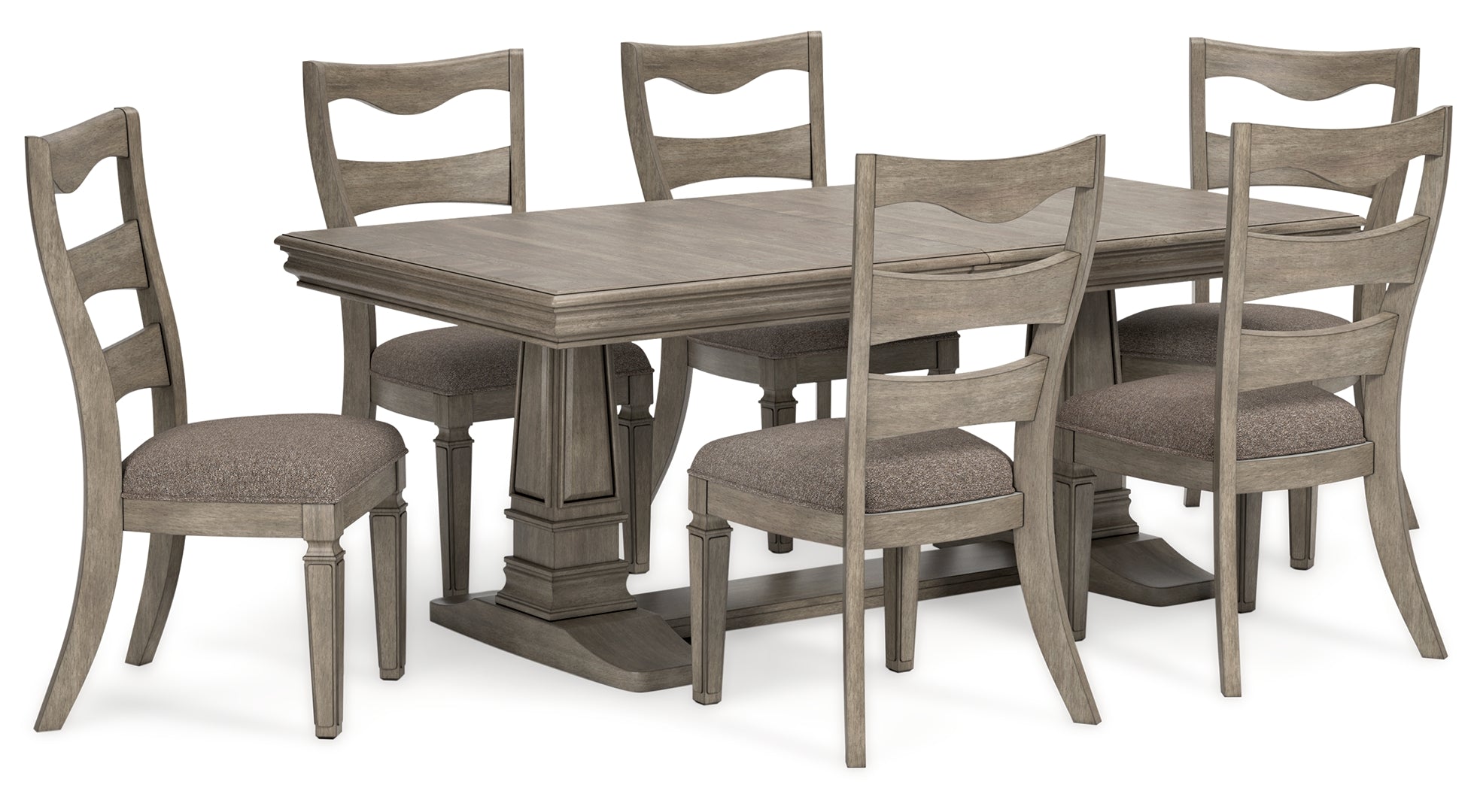 Lexorne Dining Table and 6 Chairs