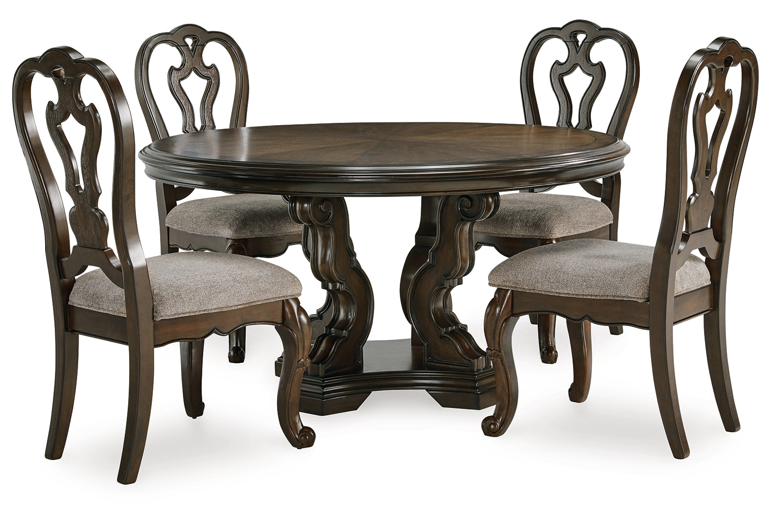 Maylee Dining Table and 4 Chairs