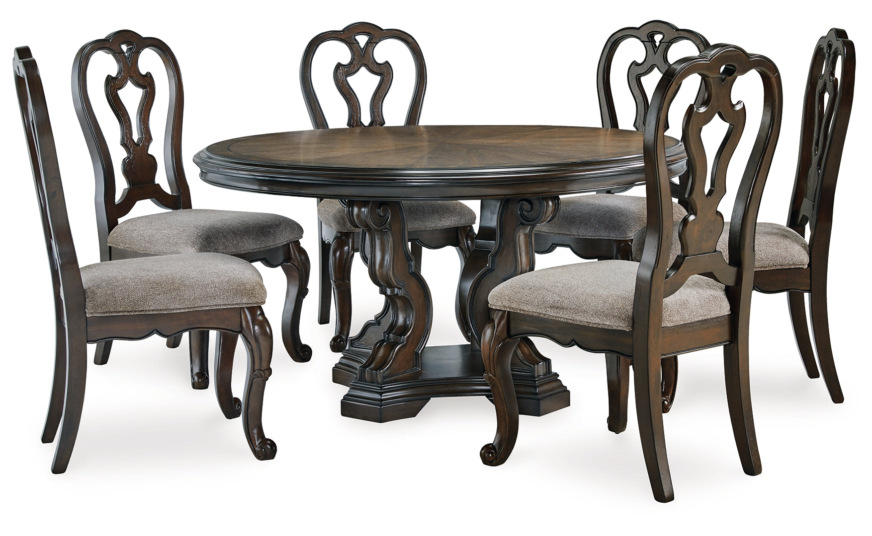 Maylee Dining Table and 6 Chairs