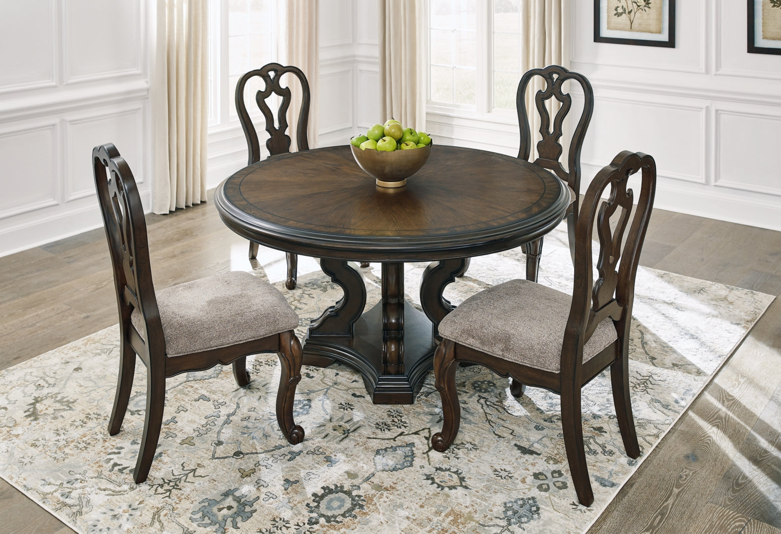 Maylee Dining Table and 10 Chairs with Storage