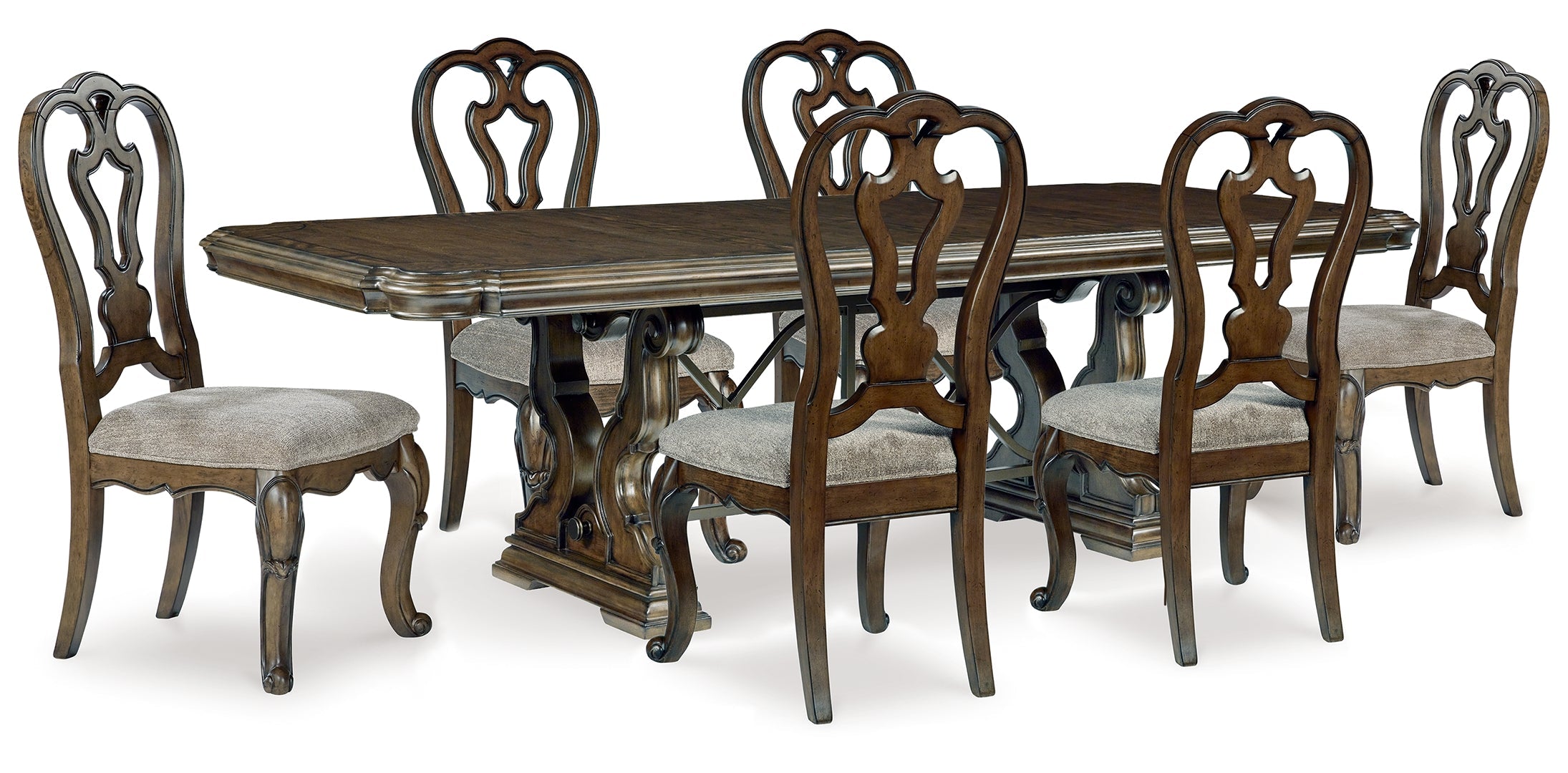 Maylee Dining Table and 4 Chairs with Storage