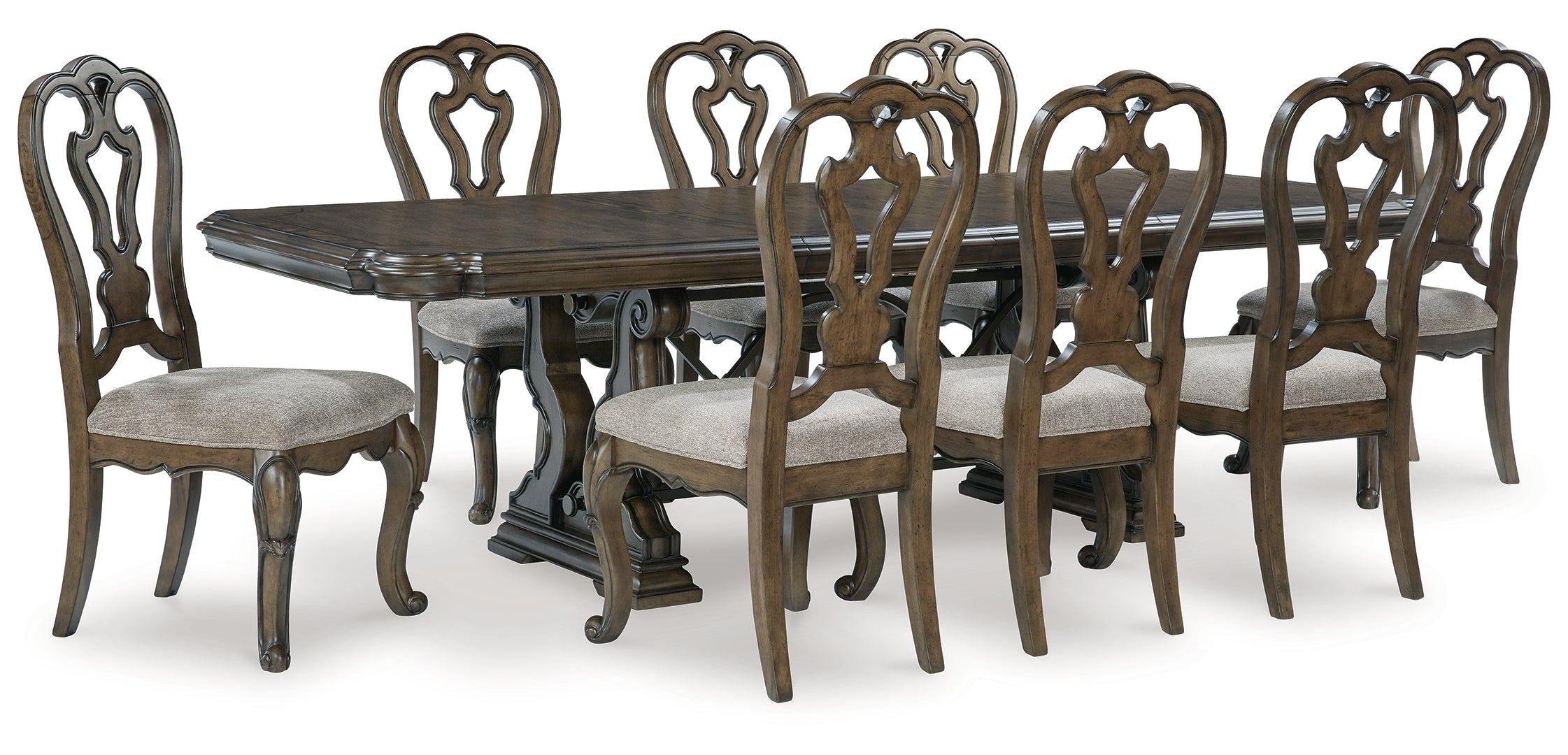 Maylee Dining Table and 8 Chairs