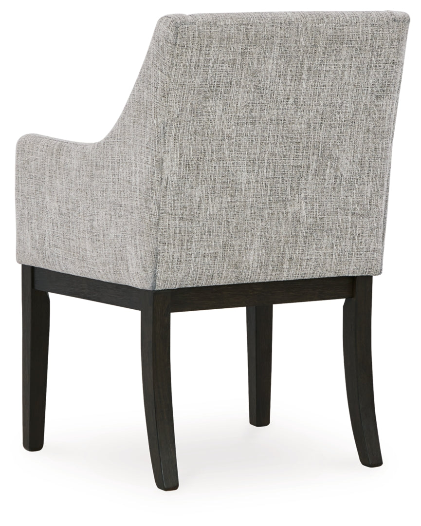 Burkhaus Dining UPH Arm Chair (2/CN)