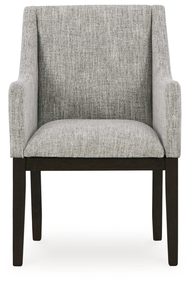 Burkhaus Dining UPH Arm Chair (2/CN)