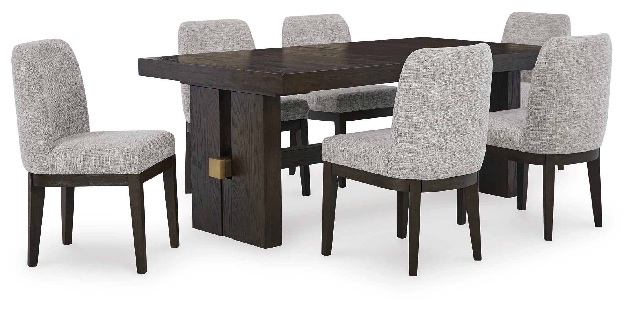 Burkhaus Dining Table and 8 Chairs