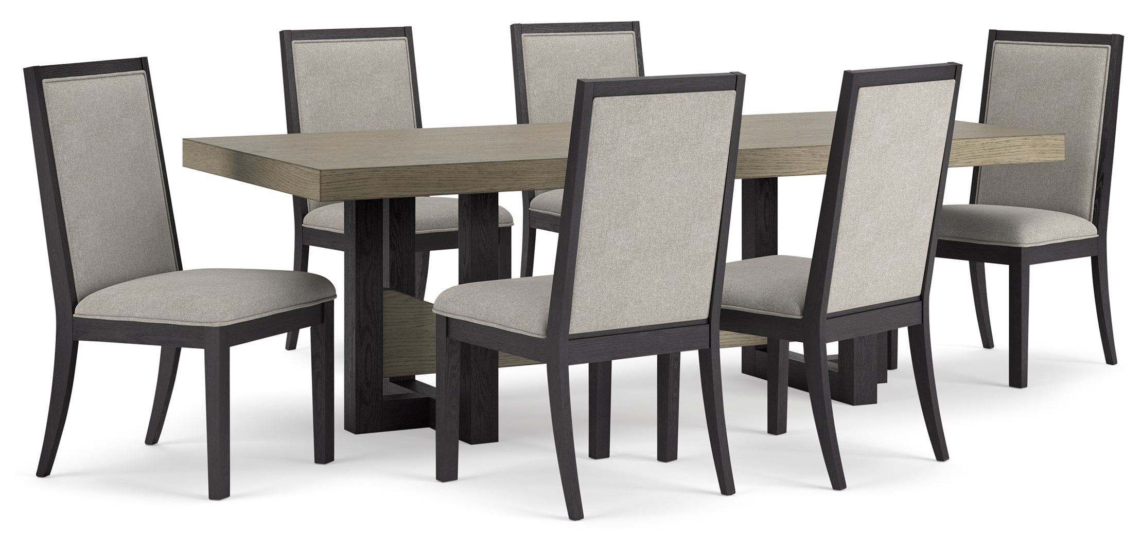 Foyland Dining Table and 6 Chairs