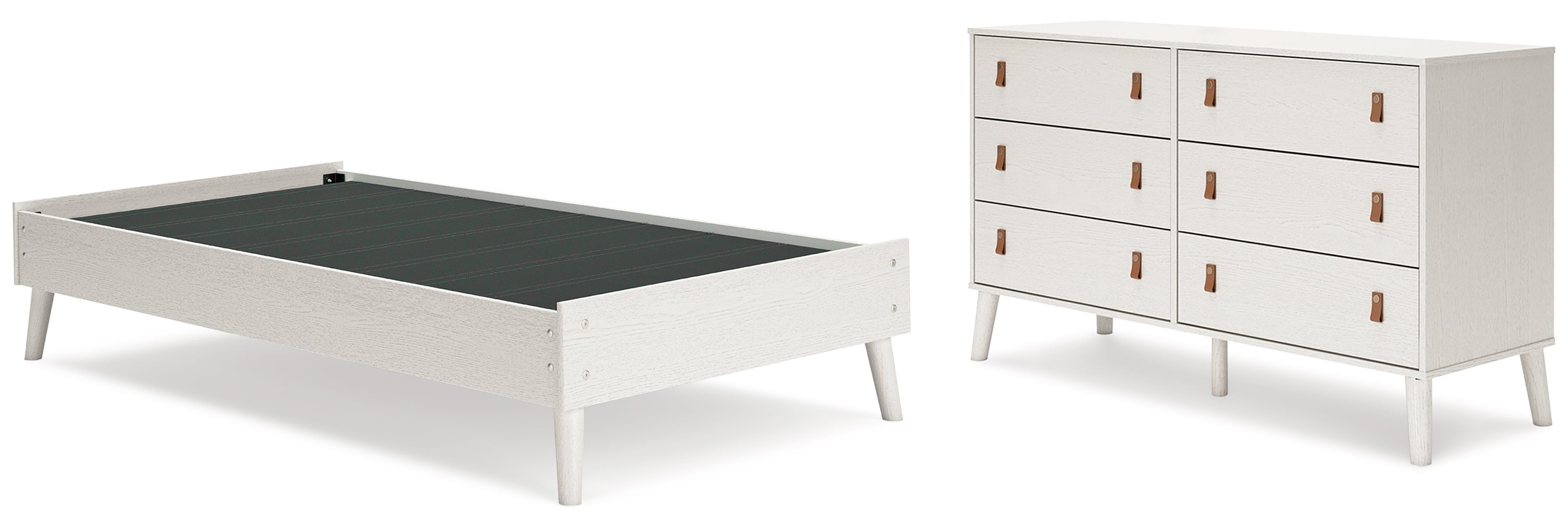 Aprilyn Twin Platform Bed with Dresser