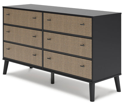 Charlang Six Drawer Dresser