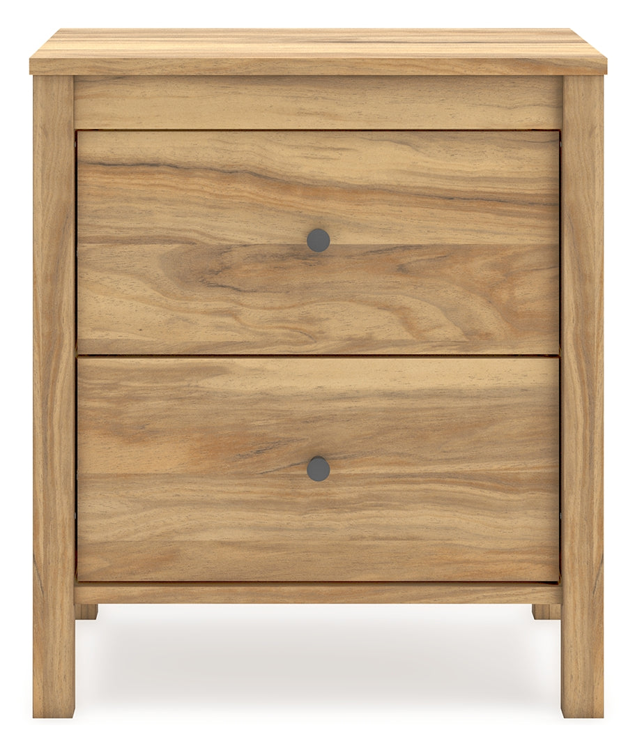 Bermacy Two Drawer Night Stand