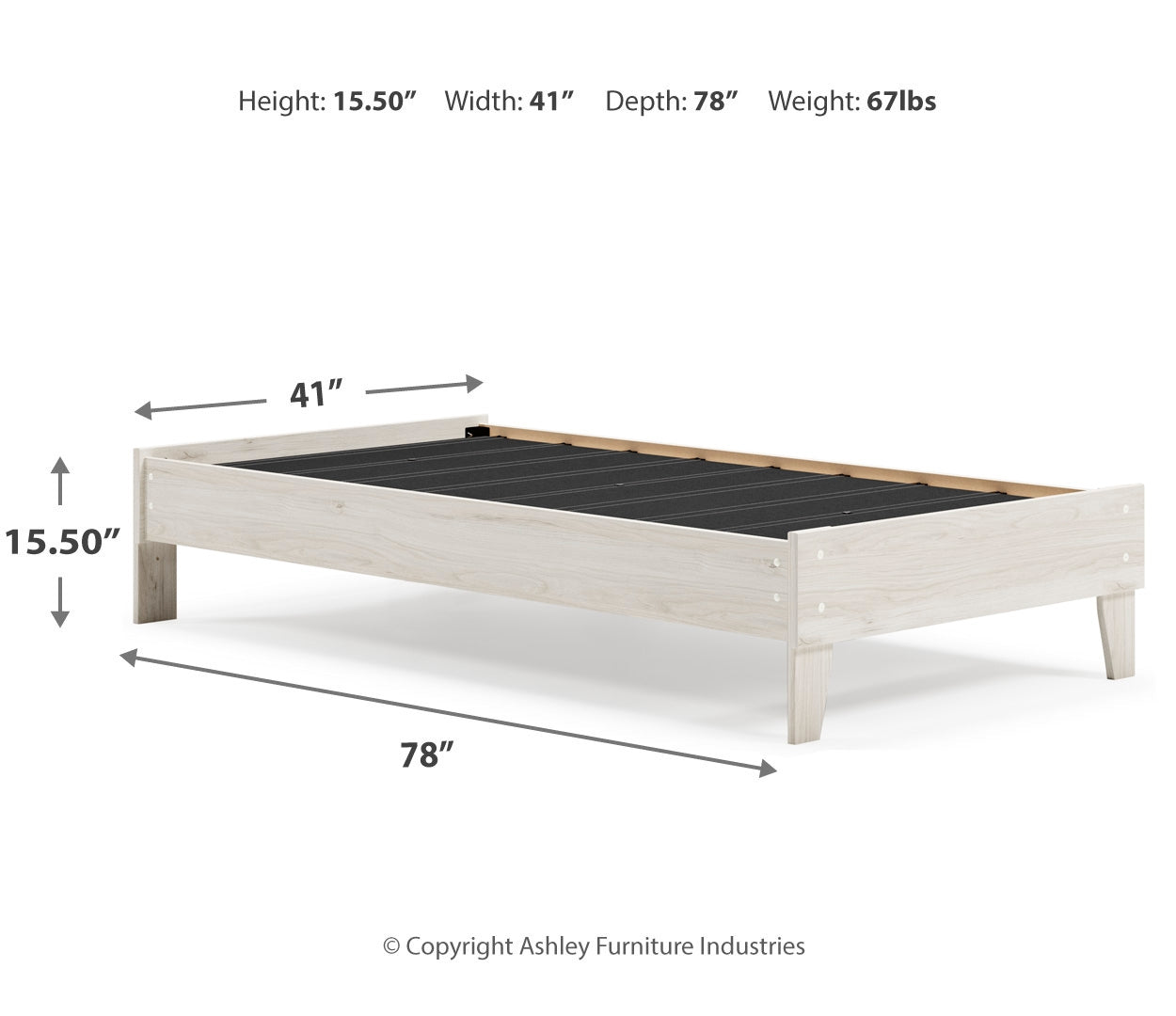 Socalle Panel Platform Bed