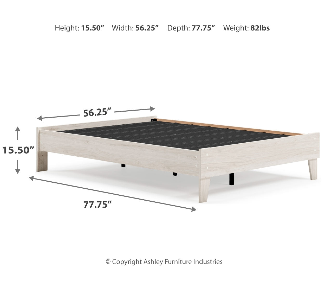 Socalle Panel Platform Bed