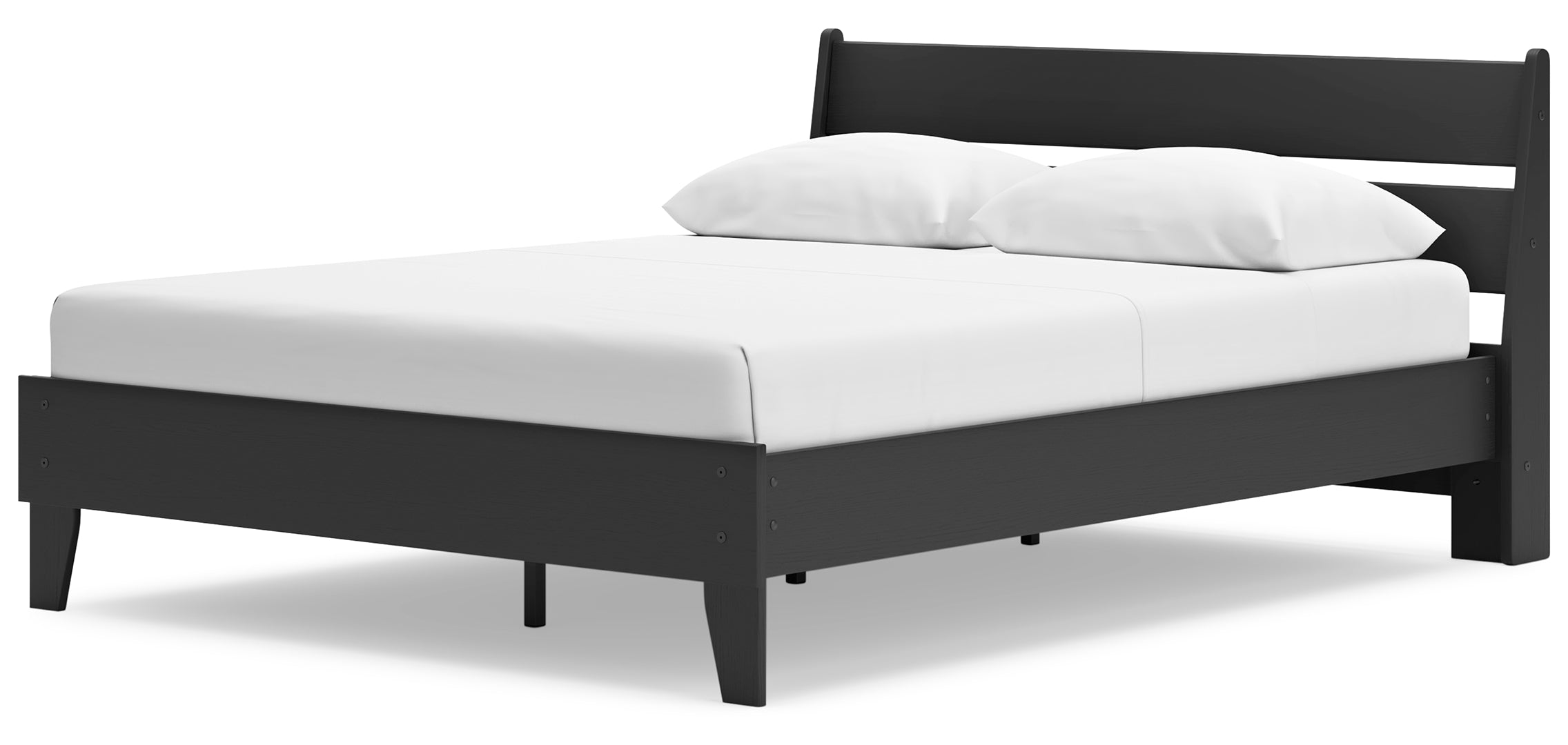 Socalle Bedroom Set Panel Platform Bed with Dresser and 2 Nightstands