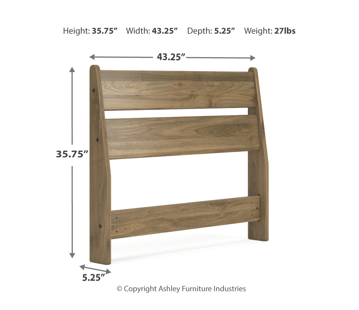 Deanlow Brown Panel Headboard Bedroom Set