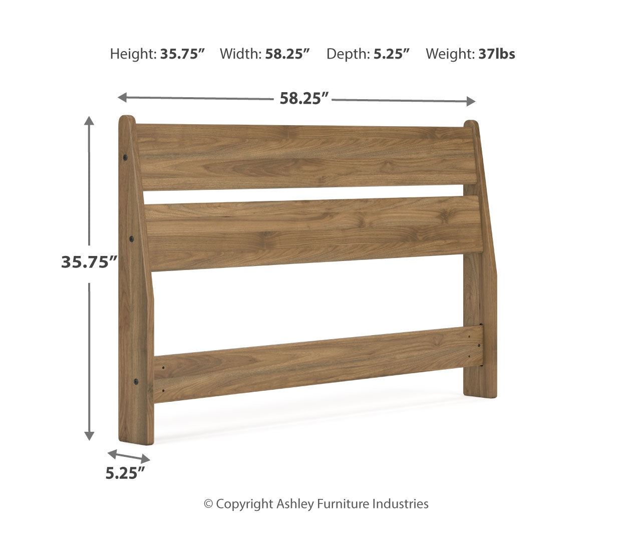 Deanlow Brown Panel Headboard Bedroom Set