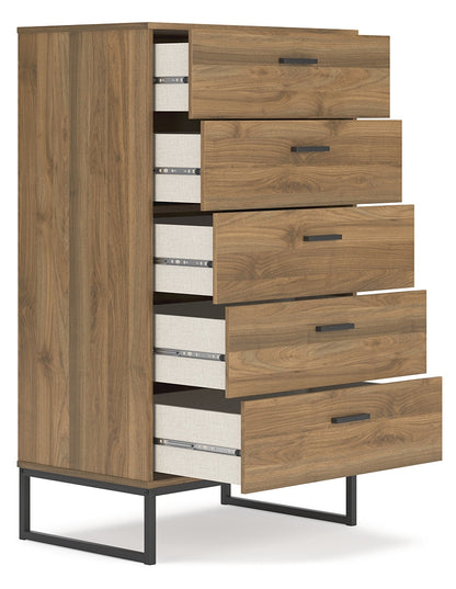 Deanlow Five Drawer Chest