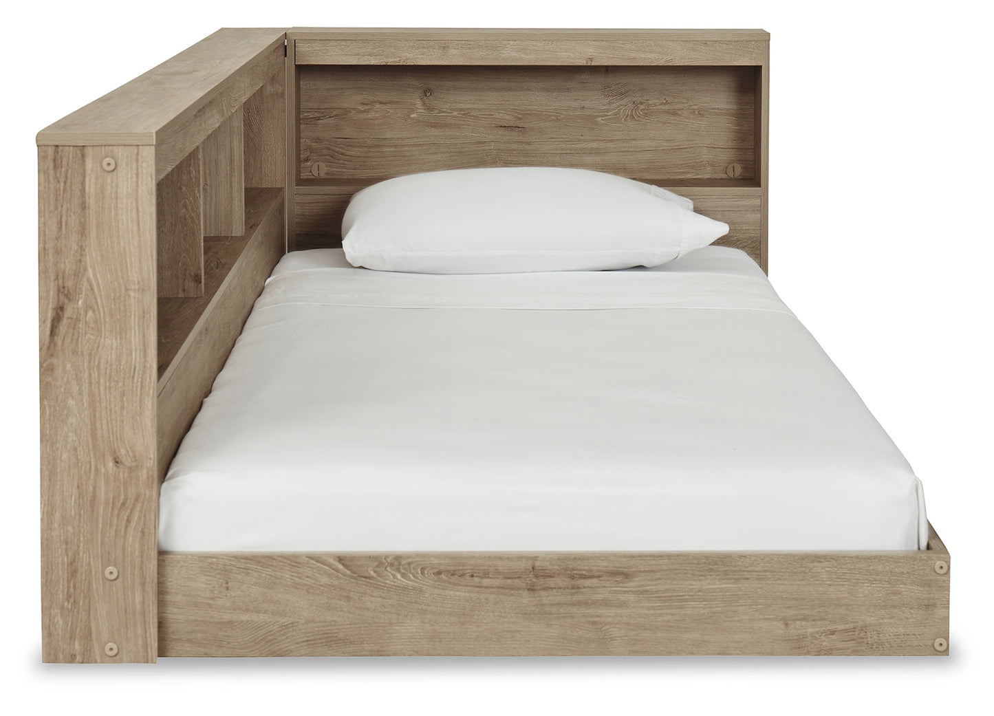 Oliah Bookcase Storage Bed