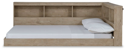 Oliah Bookcase Storage Bed