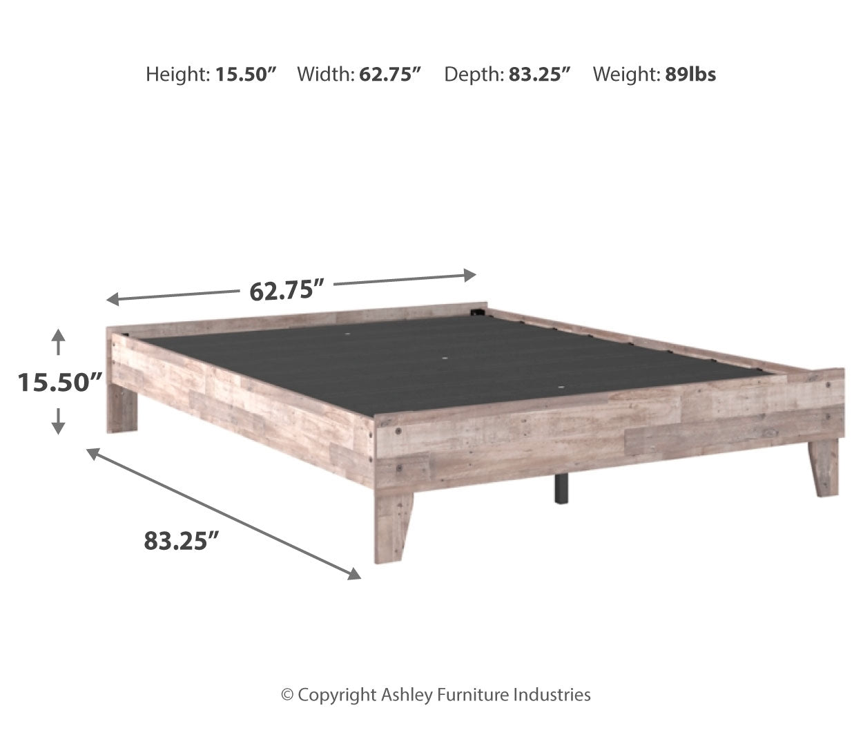 Neilsville Platform Bed