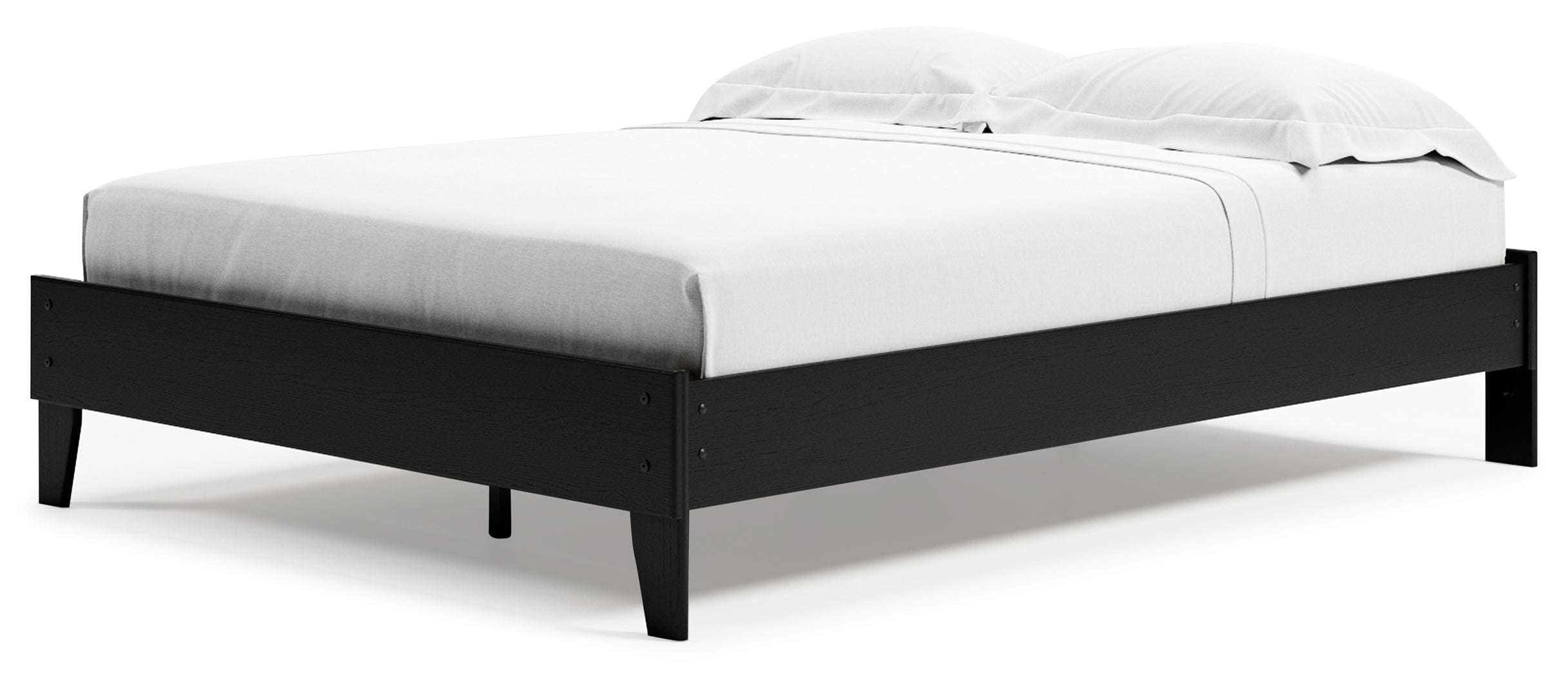 Finch Black Panel Headboard Bedroom Set