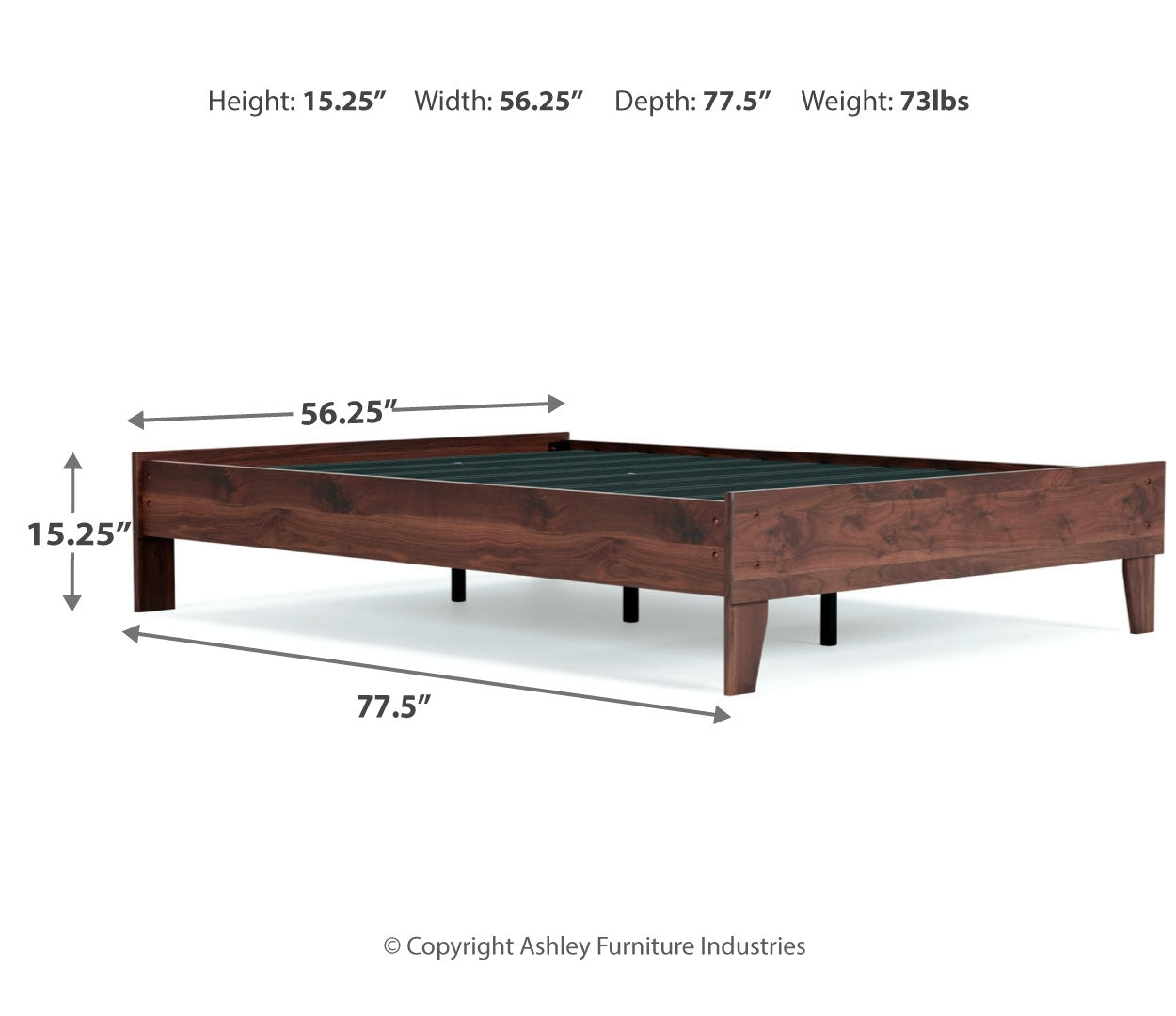 Calverson Panel Platform Bed