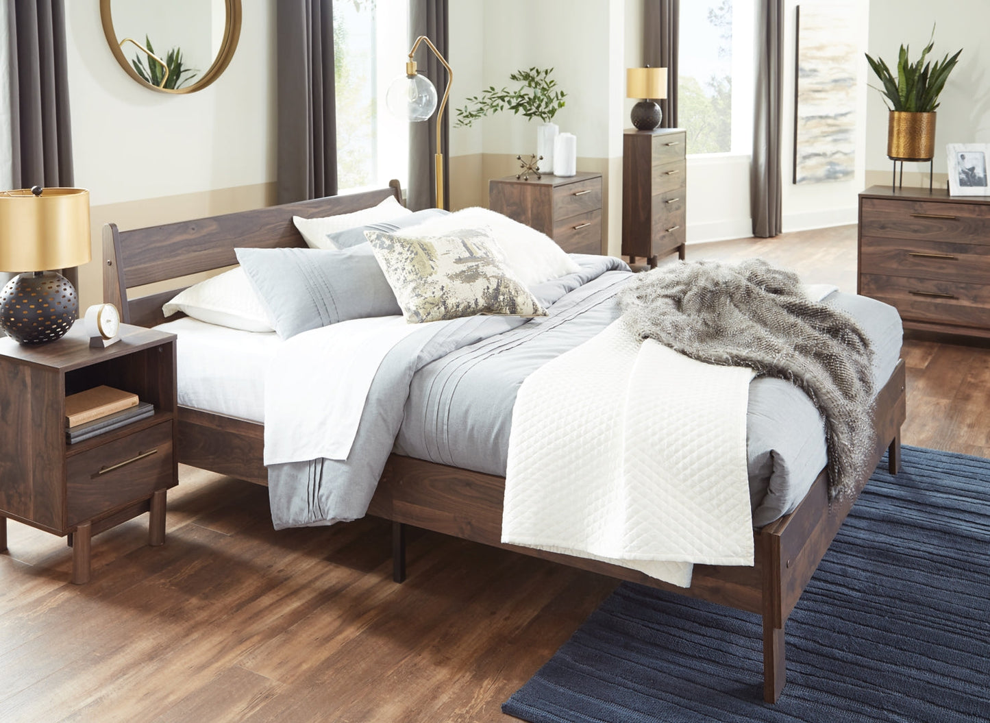 Calverson Panel Platform Bed