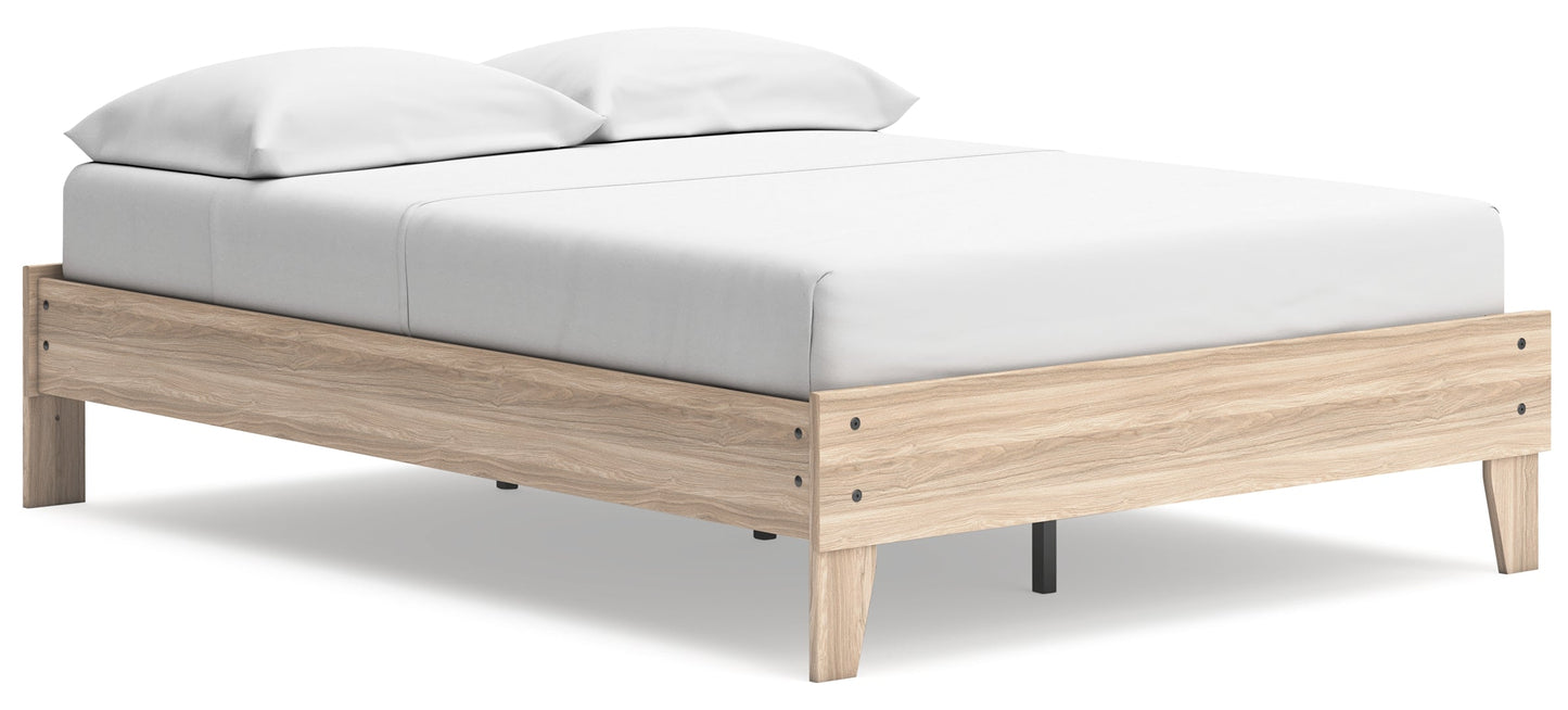 Battelle Panel Platform Bed