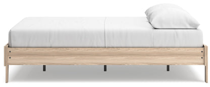 Battelle Panel Platform Bed