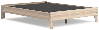 Battelle Panel Platform Bed