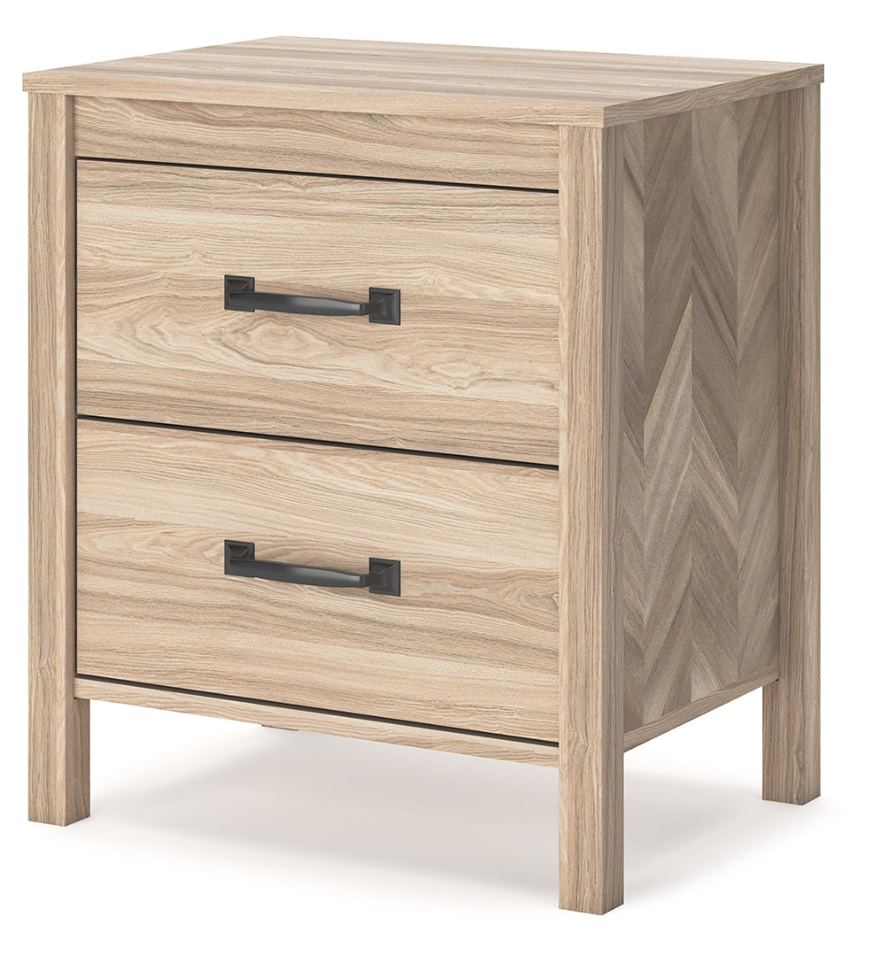 Battelle Two Drawer Night Stand