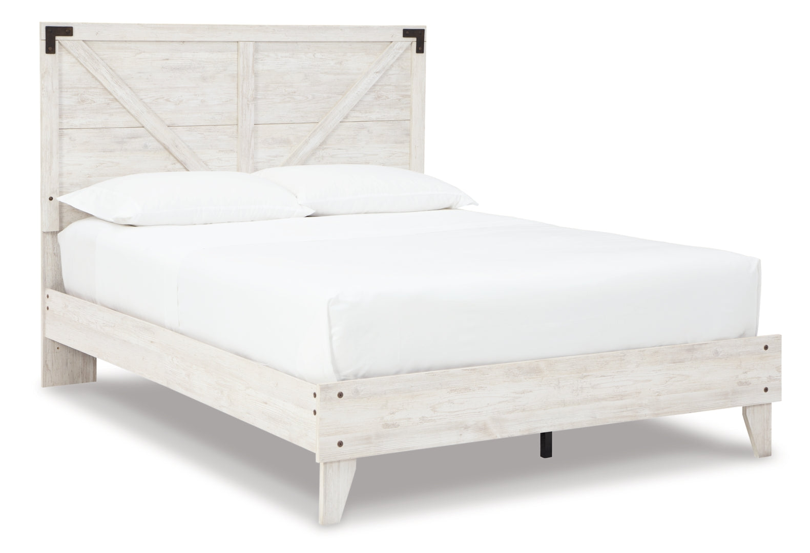 Shawburn White Panel Headboard Bedroom Set