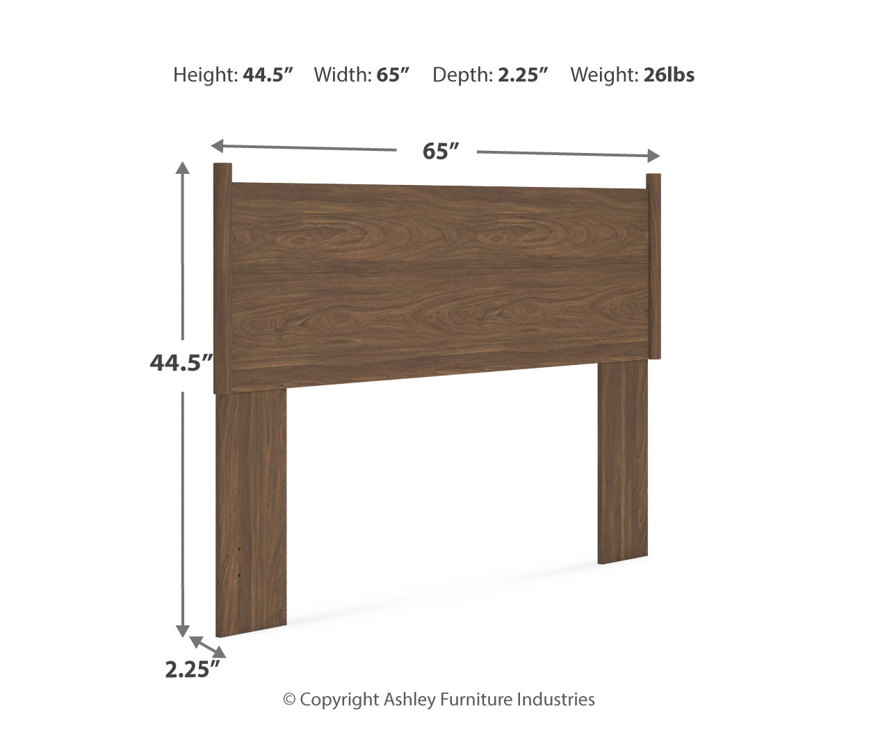 Fordmont Brown Panel Headboard Bedroom Set