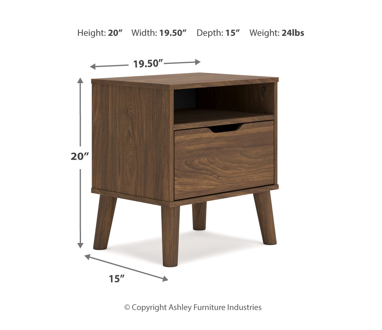 Fordmont Brown Panel Headboard Bedroom Set