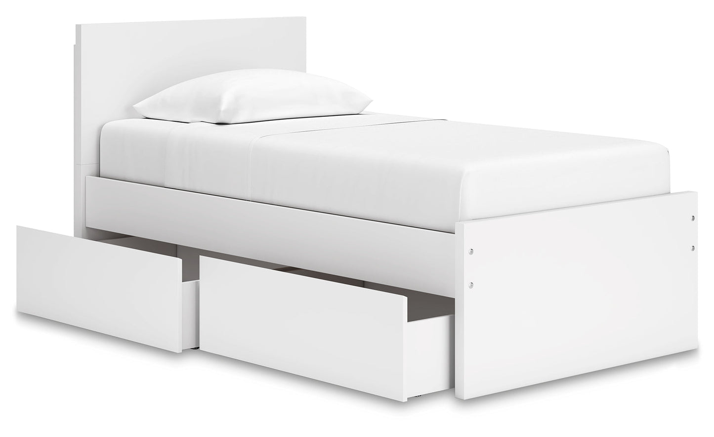 Onita Panel Platform Bed with 2 Side Storage