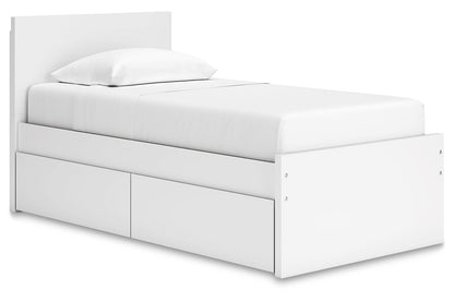 Onita Panel Platform Bed with 2 Side Storage