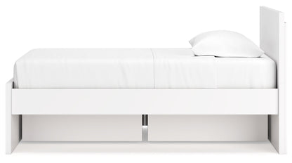 Onita Panel Platform Bed with 2 Side Storage