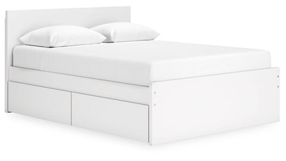 Onita Panel Platform Bed with 2 Side Storage