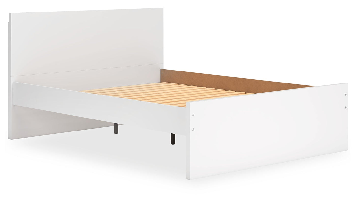 Onita Panel Platform Bed with 2 Side Storage